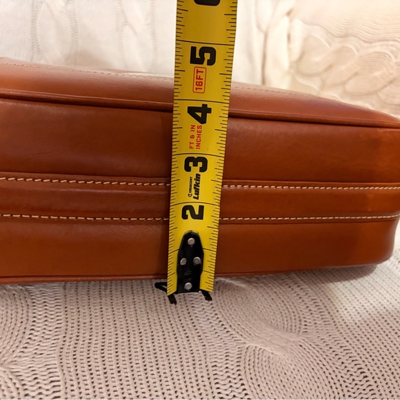 Dooney & Bourke Chestnut Toscana Florentine Leather Shoulder Bag - Picture 7 of 12